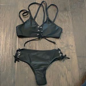 NEW Shein Black Bikini Swimsuit